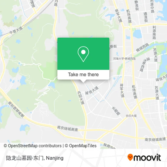 隐龙山墓园-东门 map