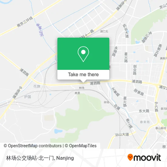 林场公交场站-北一门 map