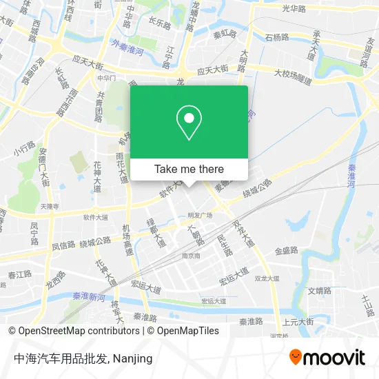 中海汽车用品批发 map