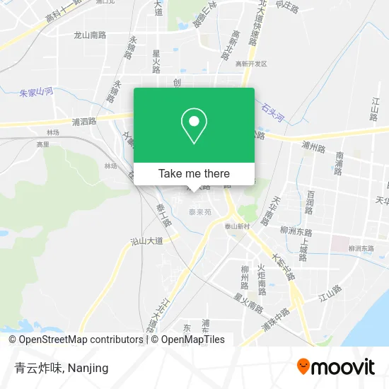 青云炸味 map
