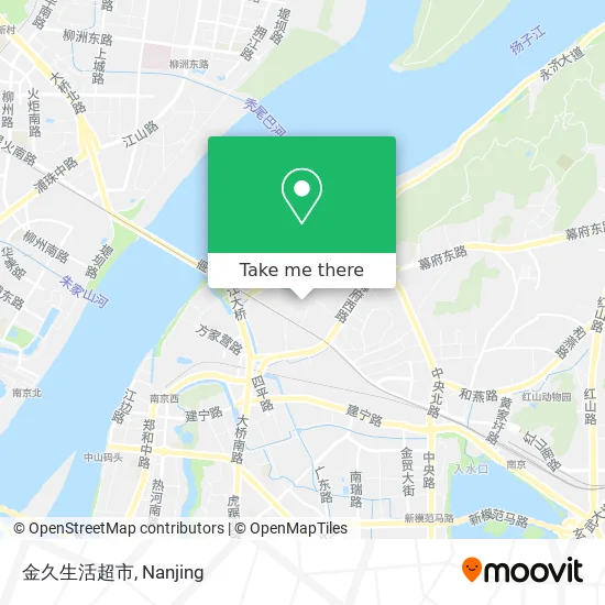 金久生活超市 map