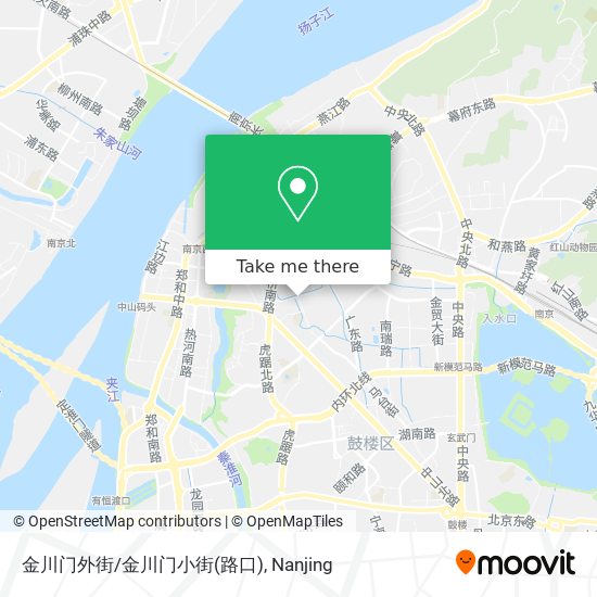 金川门外街/金川门小街(路口) map