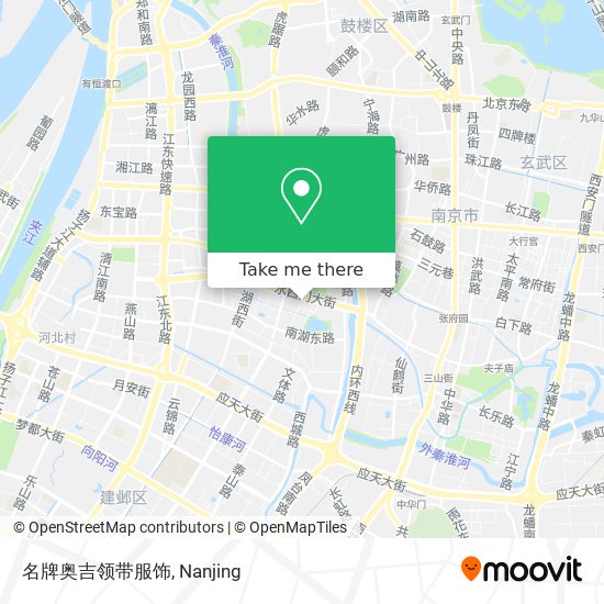 名牌奥吉领带服饰 map