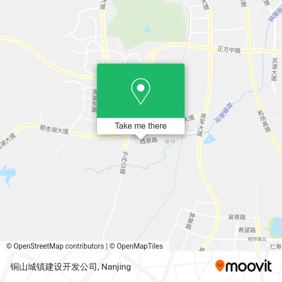 铜山城镇建设开发公司 map