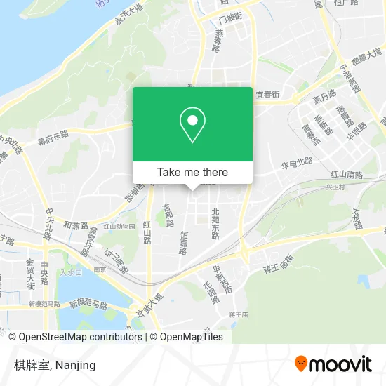 棋牌室 map