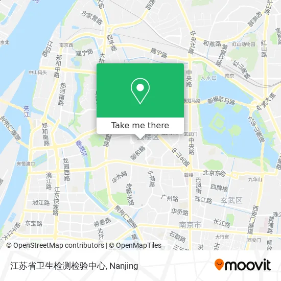 江苏省卫生检测检验中心 map