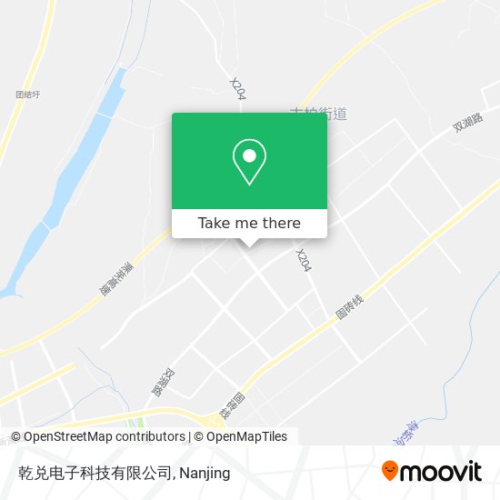 乾兑电子科技有限公司 map
