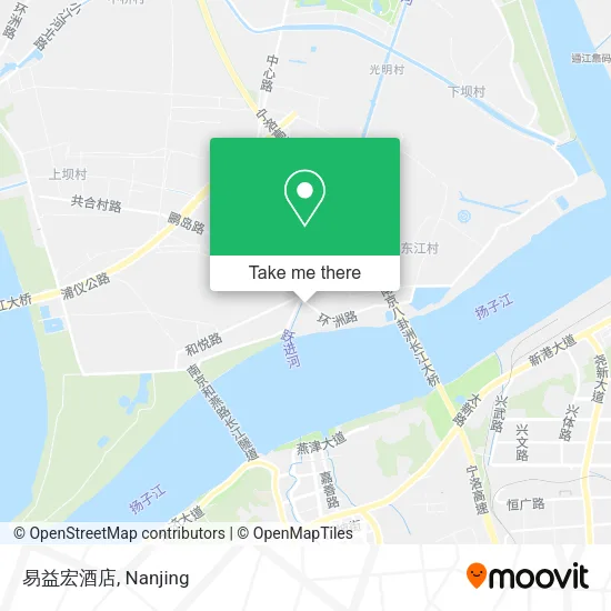 易益宏酒店 map