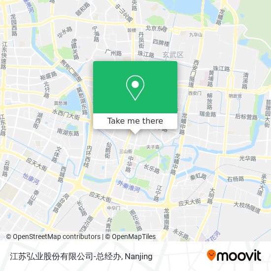 江苏弘业股份有限公司-总经办 map