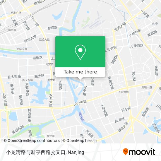 小龙湾路与新亭西路交叉口 map