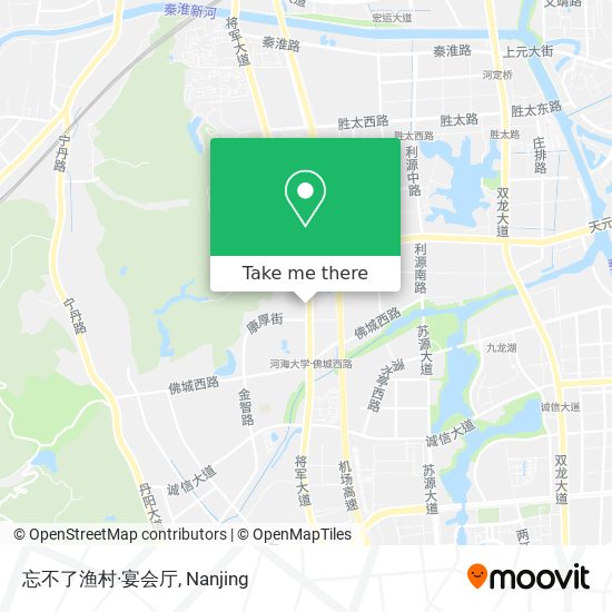 忘不了渔村·宴会厅 map