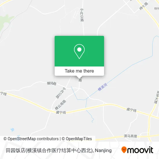 田园饭店(横溪镇合作医疗结算中心西北) map