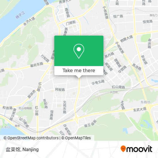 盆菜馆 map