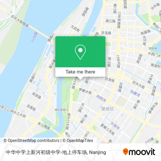 中华中学上新河初级中学-地上停车场 map