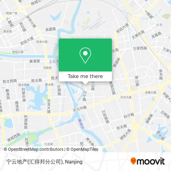 宁云地产(汇得邦分公司) map