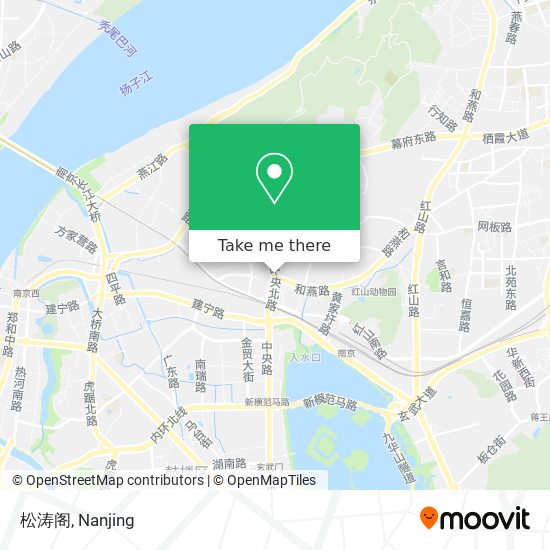 松涛阁 map