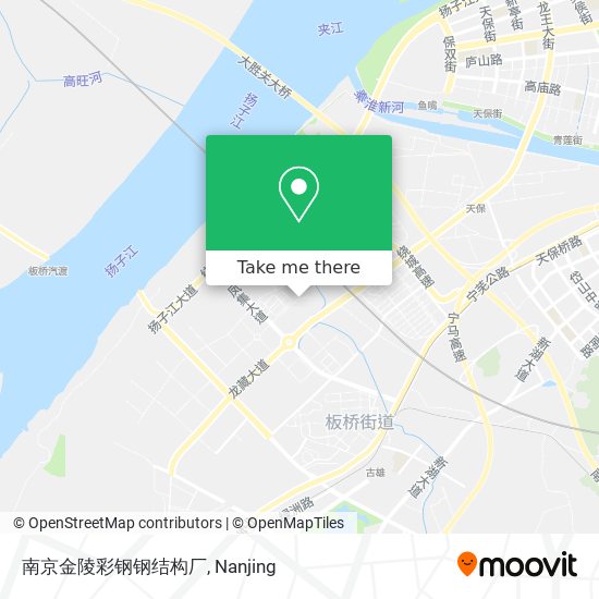 南京金陵彩钢钢结构厂 map