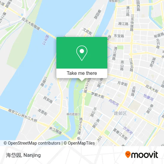 海岱园 map