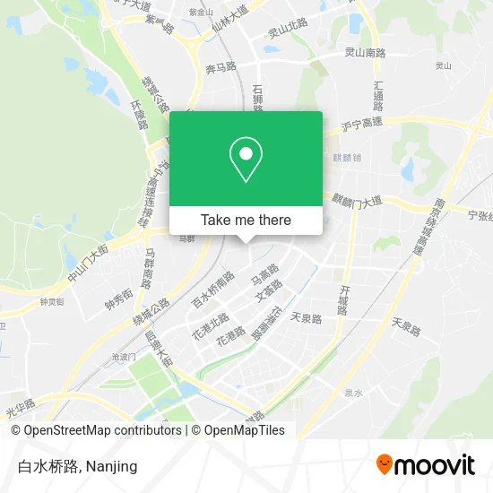 白水桥路 map