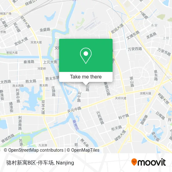 骆村新寓B区-停车场 map