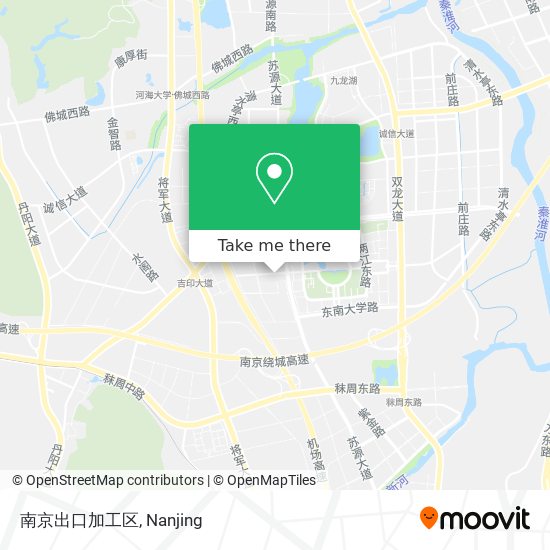 南京出口加工区 map