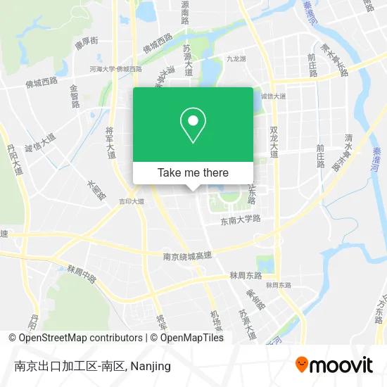 南京出口加工区-南区 map
