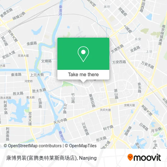 康博男装(富腾奥特莱斯商场店) map