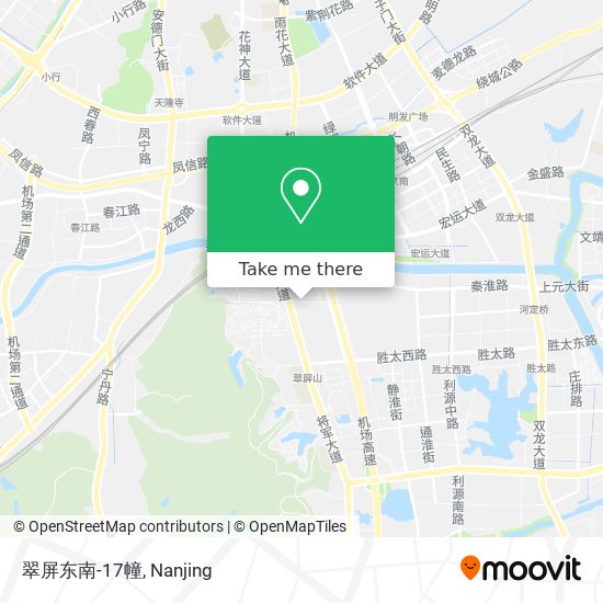 翠屏东南-17幢 map