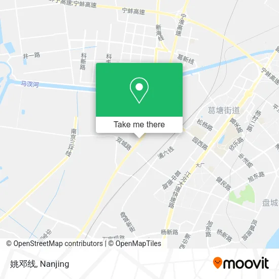 姚邓线 map