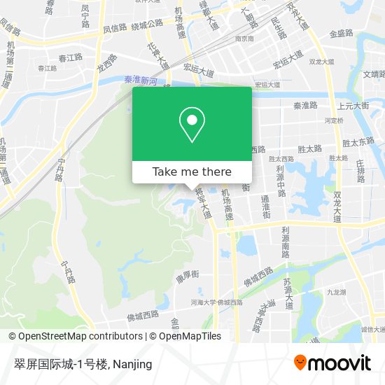 翠屏国际城-1号楼 map