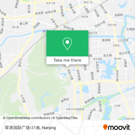 翠屏国际广场-21栋 map