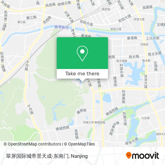 翠屏国际城帝景天成-东南门 map