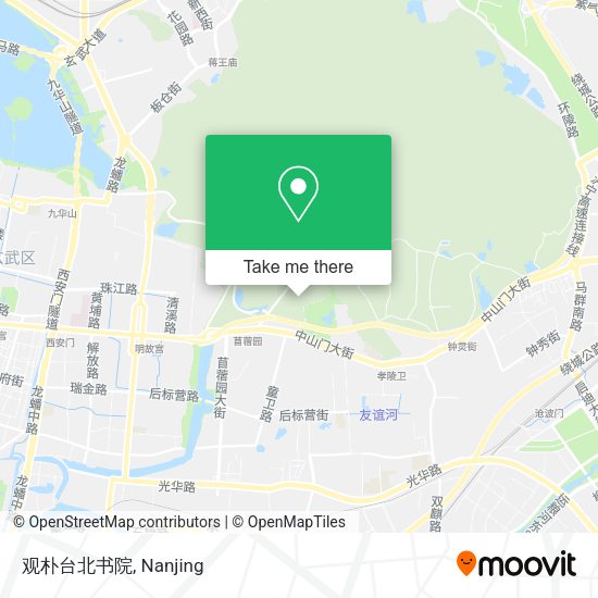观朴台北书院 map