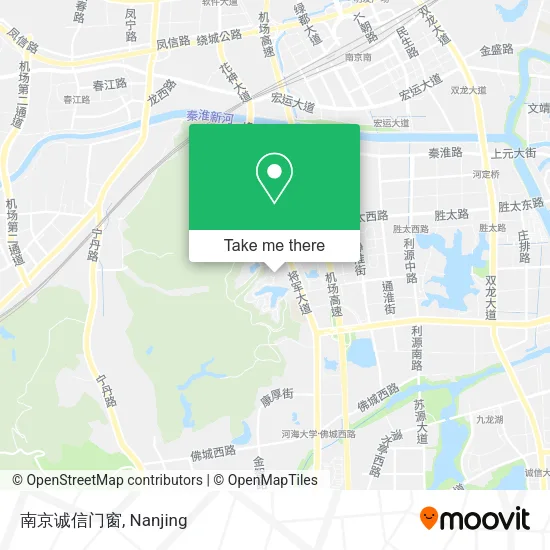 南京诚信门窗 map