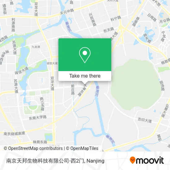 南京天邦生物科技有限公司-西2门 map