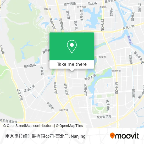 南京库拉维时装有限公司-西北门 map