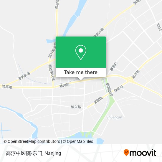 高淳中医院-东门 map