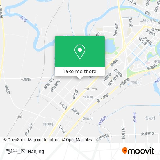 毛许社区 map