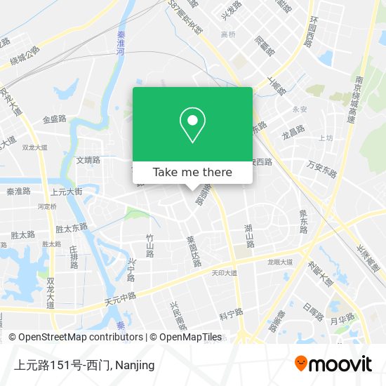 上元路151号-西门 map