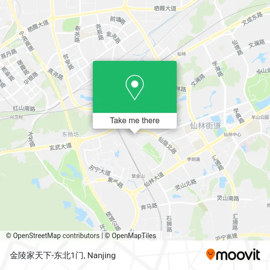 金陵家天下-东北1门 map