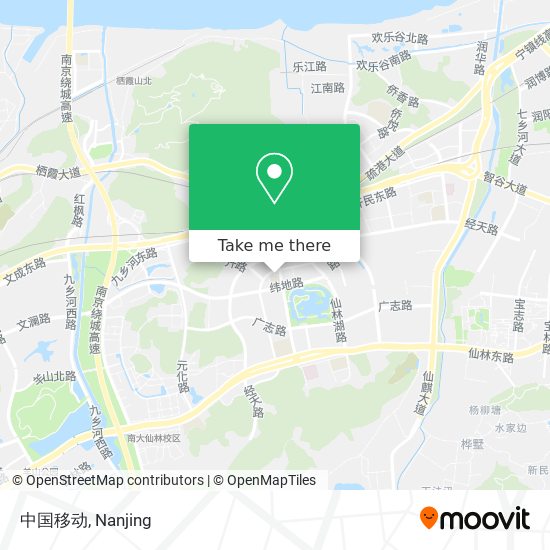 中国移动 map