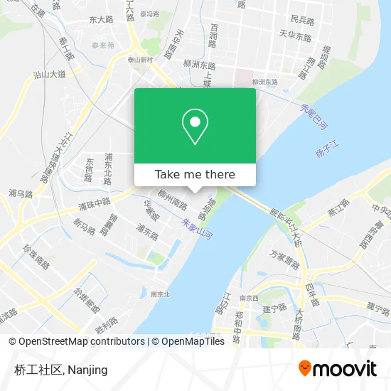 桥工社区 map