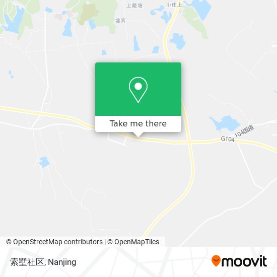 索墅社区 map