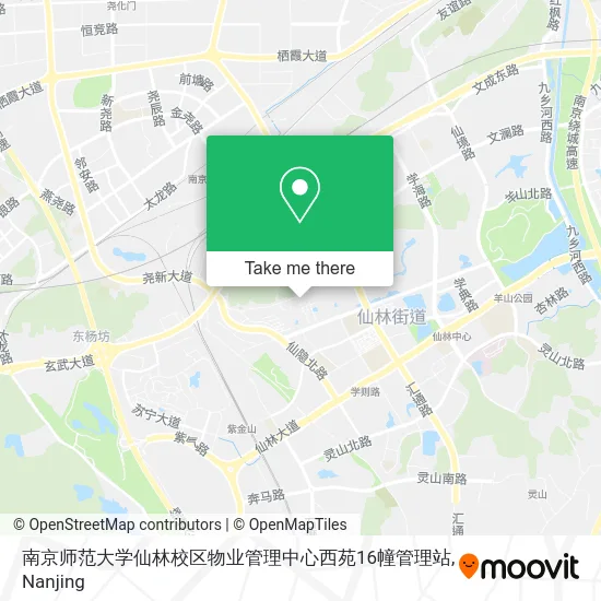 南京师范大学仙林校区物业管理中心西苑16幢管理站 map