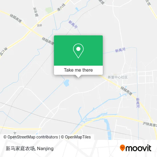 新马家庭农场 map