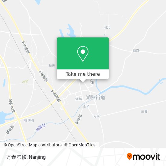 万泰汽修 map