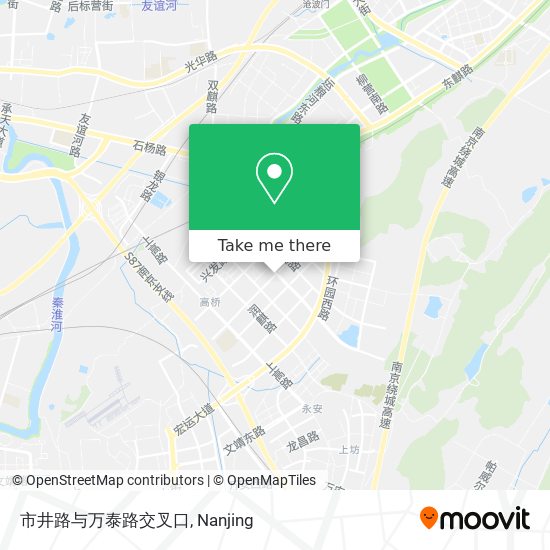 市井路与万泰路交叉口 map