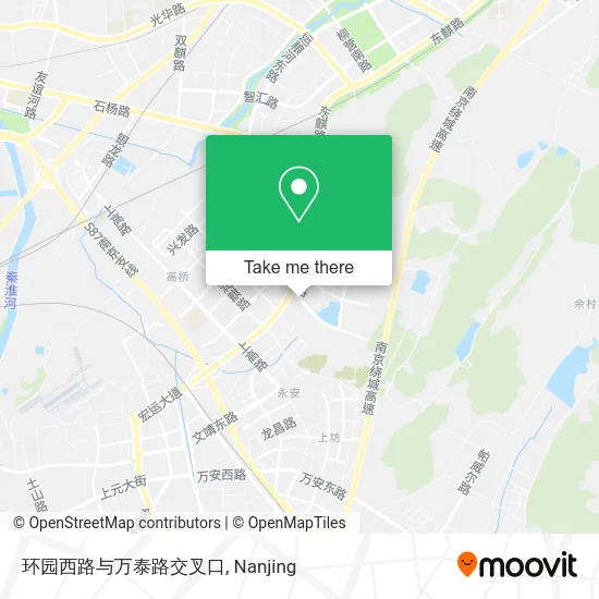 环园西路与万泰路交叉口 map