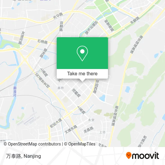 万泰路 map