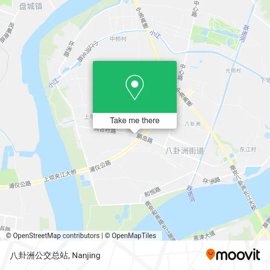 八卦洲公交总站 map